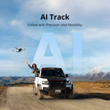Potensic ATOM 2 Camera Drone, 4K HDR Video, 8K Photo, 3-Axis Gimbal,Under 249g, Vertical Shooting,10-KM, AI Night Shot, AI Track