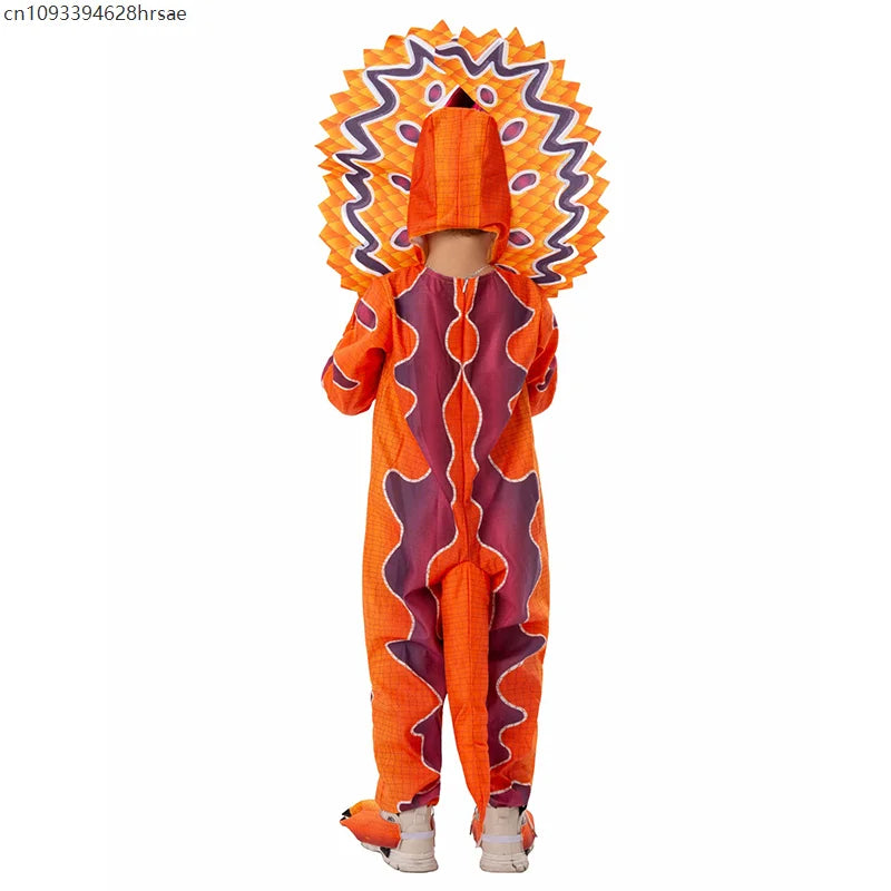 2025 New T-Rex Dilophosaurus Boy Halloween Outfit Triceratops Onesie Outfit Child Spinosaurus Dinosaur Costume