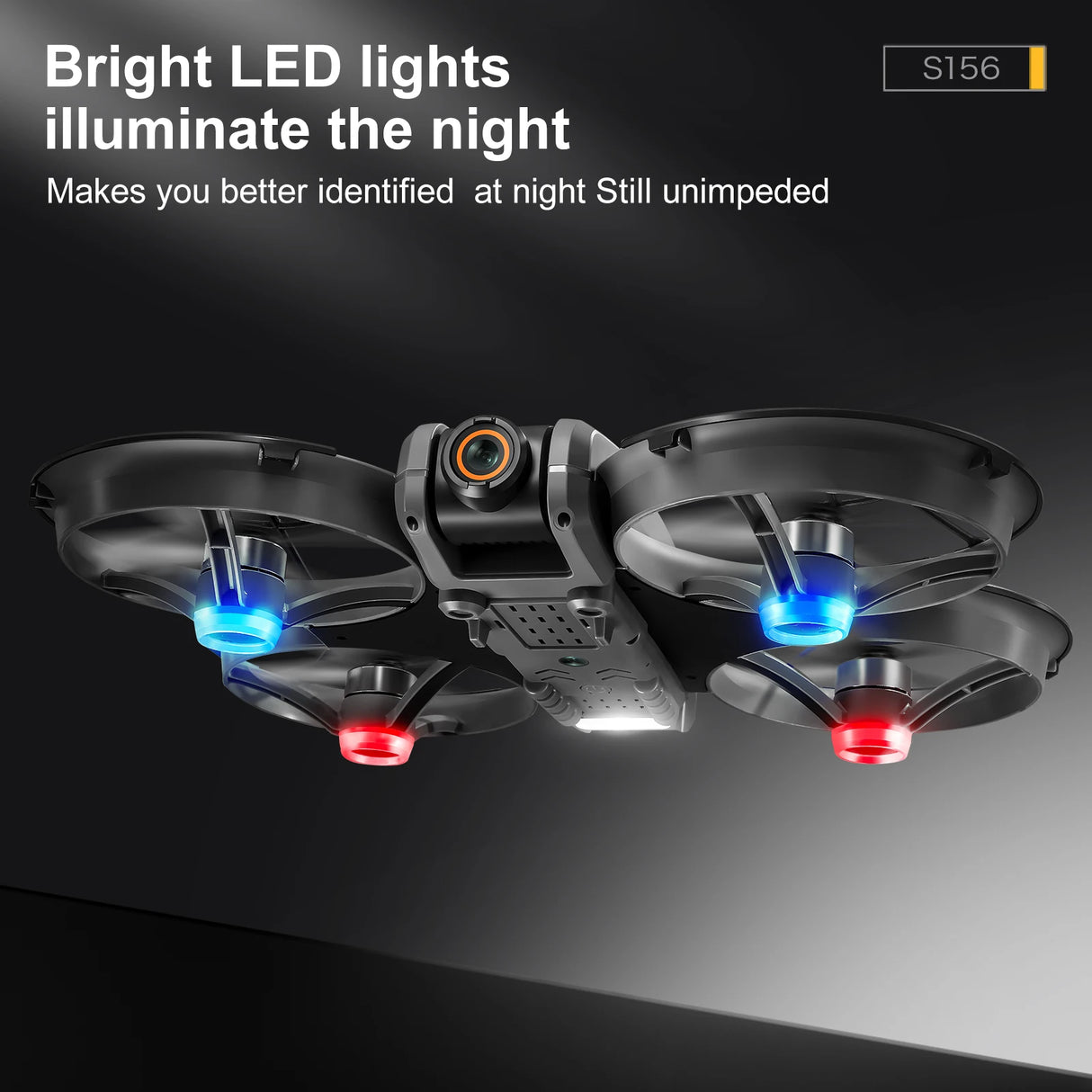 S156 Drone Professional 4K HD Dual ESC Camera FPV WiFi RC Dron Brushless Motor with Optical Flow Positioning Quadcopter Drone