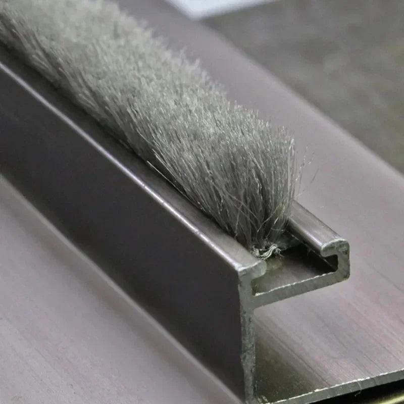 Brush Strip Self Adhesive for Doors & Window Sealing Strip Windproof Dust Sound Insulation Strip Tape Weatherstrip Draught Excluder