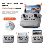 M5 Drone Screen Remote Control Brushless MotorHeadless Mode Helicopter Optical Flow Quadcopter Dron RC Toys for Boy Gift