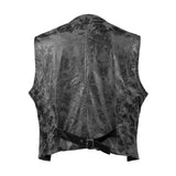 Costume Médiéval Vintage pour Homme, Gilet Steampunk, Gothique, Col en V, Glaçure, Halloween, Carnaval, Habillage, Vêtements de