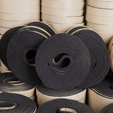 EPDM Self Adhesive Sponge Seal Strip Rubber Black Foam Strong Single-sided Adhesive Soundproof Anti-collision Seal Gasket