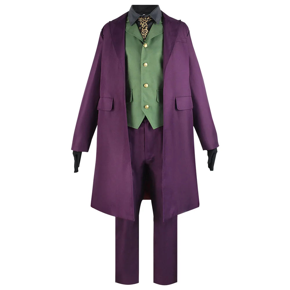 Role Playing Costumes Include Dark Knight, Batman, and Double Delusion. Multiple Costumes Are Available, Including Joker Costume