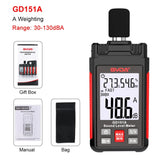 GVDA Digital Min Audio Sound Level Meter DB Measuring Instrument Sonometer Decibelimetro 30-130dB Portable Noise Decibel Monitor