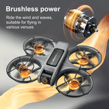 2026 New S156 Quadcopter Aircraft Drone 8K Professional Camera Drone 5G WIFI FPV 4.5 Inch Large Screen Remote Control RC Dron