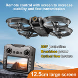 S156 Drone Professional 8K Camera with 5G WiFi FPV UAV Screen Remote Control and Obstacle Avoidance Quadcopter 2026 Toy Airplane