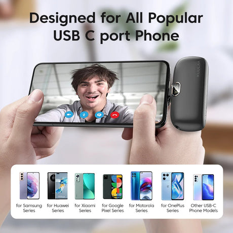 KUULAA 5000mAh portable power bank