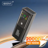 20000mAh portable power bank 100W fast charging