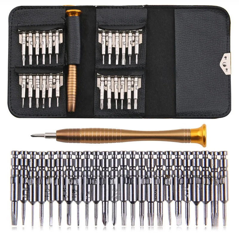 Drone Repair Parts 25 in 1 Screwdriver Sets Repair Tool Kit For DJI MINI 2 /MINI 3 PRO/M Air 2/2S/Pro/Phantom 4/3/Smart Phone