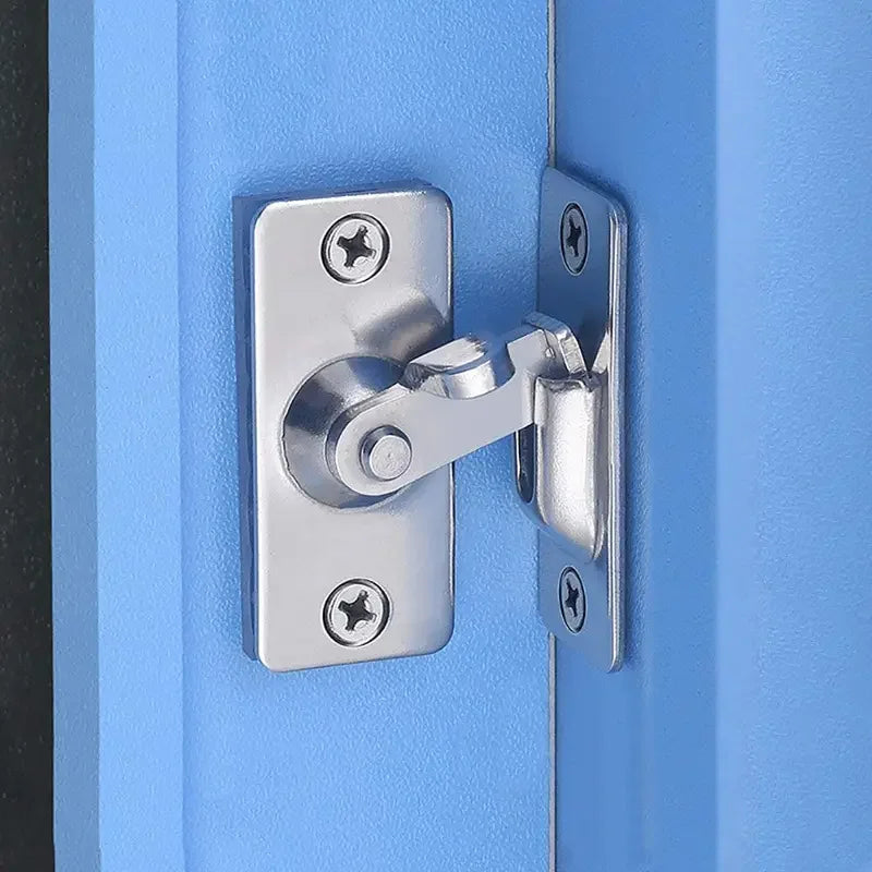 Durable 304 Stainless Steel Door Lock Latch - High-Security Home Protection - Rust-Resistant, Easy Install - For Long-Lasting