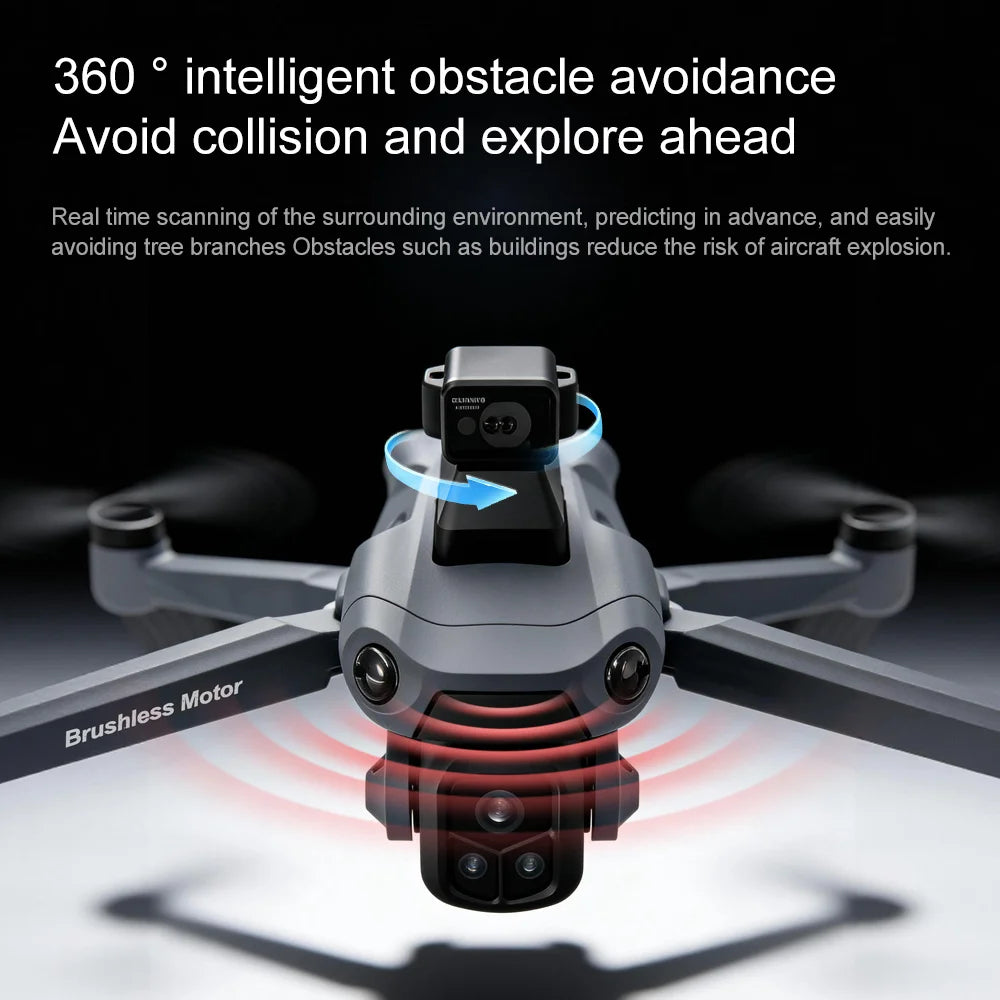 Lenovo GPS Drone V918 Max 4K Professional HD Camera Photography Brushless Foldable Quadcopter Laser Obstacle Avoidance Dron