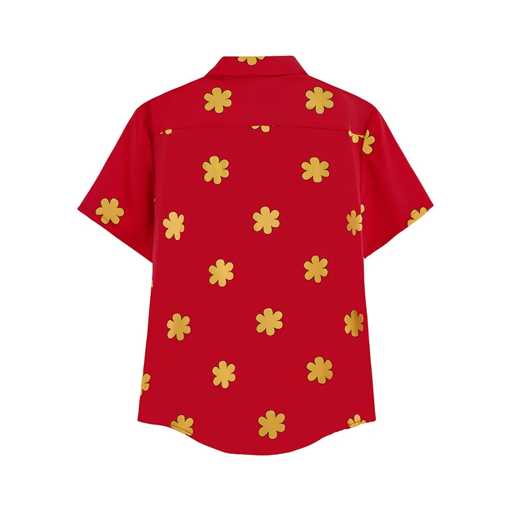 Family Guy Quagmire Cosplay Costume Men Leisure Coast Style Beach Red T Shirt Halloween Party Tops