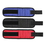 Magnetic Wristband for Holding Screws,Nails,Drilling Bits,Wrist Tool Holder Belts with Strong Magnets,five Rows of Ten Magnets