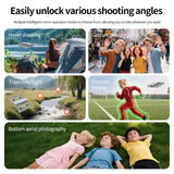 Lenovo S161 MAX Brushless Drone Foldable RC Quadcopter with Gesture Photo Video Recording Humanoid Tracking Headless Mode