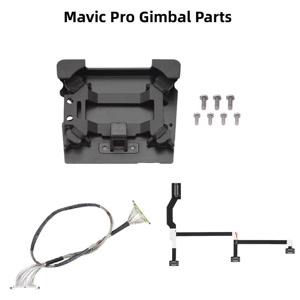 Mavic Pro Drone Gimbal Repair Parts - Signal Cable Ribbon Flat Cable Damper Board Replacement for DJI Mavic pro / Platinum
