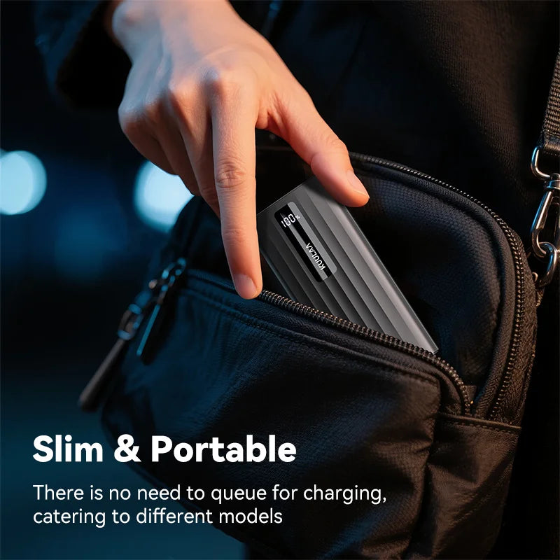 KUULAA 10000mAh portable power bank 5W fast charging