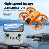 4DRC V2 Mini Drone WIFI RC Quadcopter 180° Adjustable Camera Camera Helicopter for Beginners Child Toy Gift optical flow hover