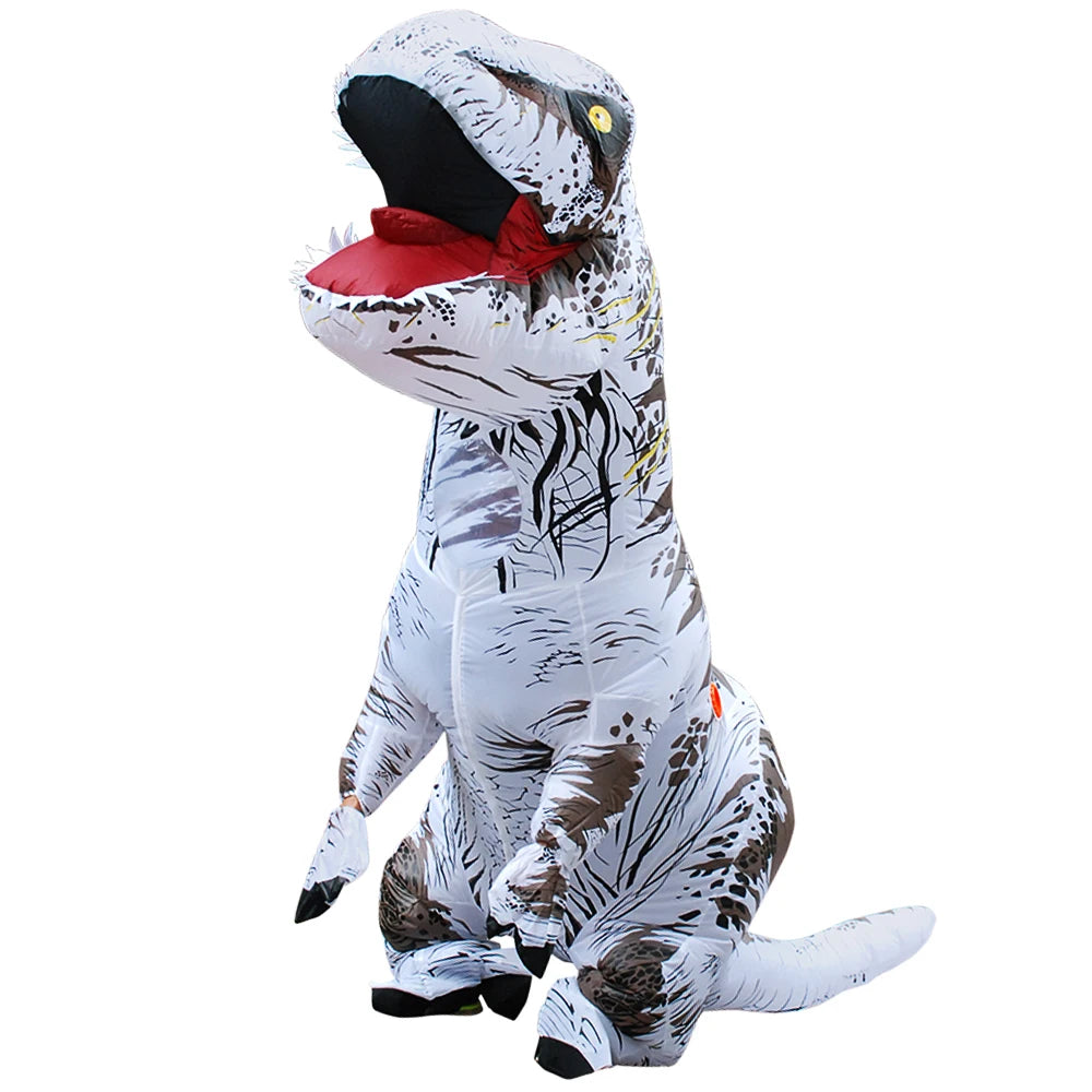 T-Rex Dinosaur Costumes Full Body Half Body Inflatable Outfits Funny Party Props Halloween Purim Carnival Party Performance Wear
