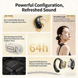 New Wireless Headphones Bluetooth 5.4 Earphones True with Mic Button Control Noise Reduction Sports Earhooks Waterproof Headset