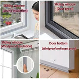 40M Acoustic Insulation Foam Window Weather Seal Strip for Sliding Door Windows Windproof Soundproof Cotton Seal Gap Filler