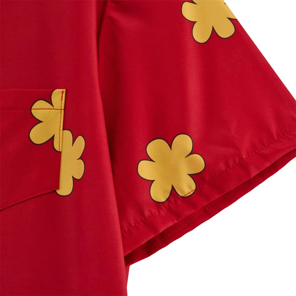 Family Guy Quagmire Cosplay Costume Men Leisure Coast Style Beach Red T Shirt Halloween Party Tops
