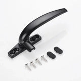 ZEXEF Left Right Handle Wide Aluminum Alloy Hand for Window Universal 15mm Accessories Building Armed Hardware Doors Adhesive