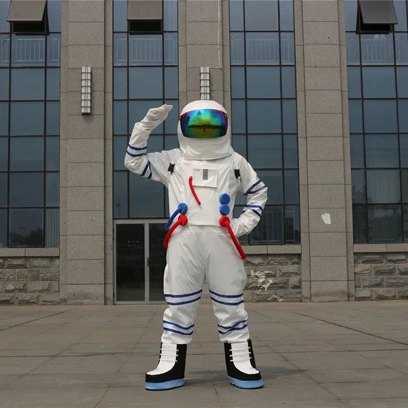 **Simbok High Quality Space Mascot Costume Astronaut Suit Halloween Birthday Party With Backpack Glove Shoes Free ShippingN“”
