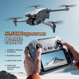 GT50 Drone 8K FPV 4.3''Screen RC Drone with Camera 183g No Registration Brushless Motor EIS Anti-Shake 2.4GHz RC Quadcopter UAV