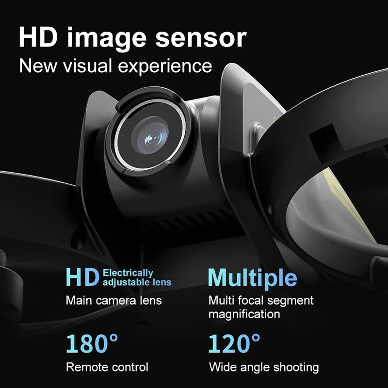 New M23 Drone 8K HD Dual Camera Aerial Photography 5G WIFI GPS Brushless Motor Optical Flow Obstacle Avoidance 3 Battery UAV
