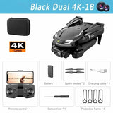 V88 Drone 8K Professional HD Camera Height Maintaining 4 Sides Obstacle Avoidance RC Quadcopter for Adult Child Toys