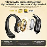 New Wireless Headphones Bluetooth 5.4 Earphones True with Mic Button Control Noise Reduction Sports Earhooks Waterproof Headset