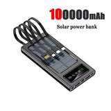 200000mAh portable power bank 4W fast charging