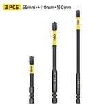 Non-slip Cross Screwdriver Set Magnetic Batch Head Magnetic Batch Head Impact Screw Driver Bit 65/110/150mm