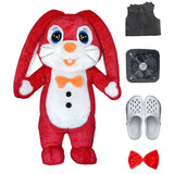 Giant Plush Polar Bear Inflatable Mascot Costume Carnival Activity Show Cartoon Martha Bear Birthday Party Role Play Props