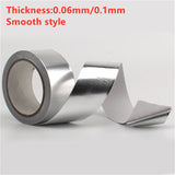 High Temperature Resistance Aluminum Foil Tape Kitchen Pipe Repair Tape Adhesive Sealing Foil Heat Insulation Leak Proof Tape