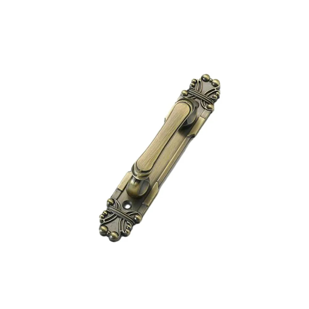 Door Handle European Antique Exposed Wooden Sliding Push-pull Door Handle For Furniture Cabinets Drawers Wardrobes Hardware