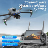 New Ae30 Gps Drone 8k Hd Camera 3 Axes Cardan Wifi Avoid Obstacles Fpv Brushless Touch Screen Remote Control Quadcopter Toys