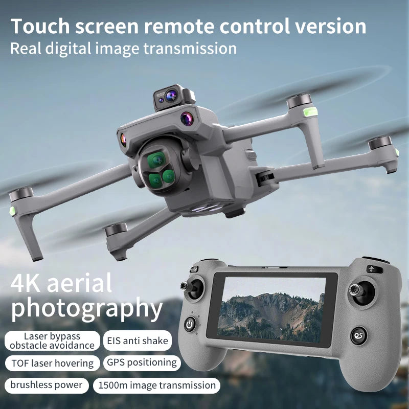 2026NEW 4K Touchscreen Remote Control Drone TOF Hovering Movie Grade Aerial Photography K7