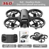 YL3 Drone Screen Control Aerial Drone High Definition Dual Camera Remote Control Aircraft Aviation Folding Quadcopter Kid Gift