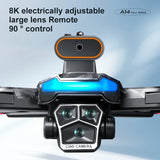 Lenovo  A14Pro max GPS Drone 4K Professional Dual Camera Dron Brushless Motor WIFI FPV Foldable RC Quadcopter Helicopter Toys