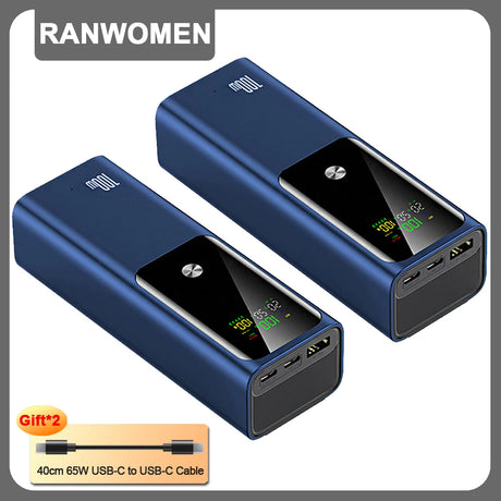 20000mAh portable power bank 100W fast charging