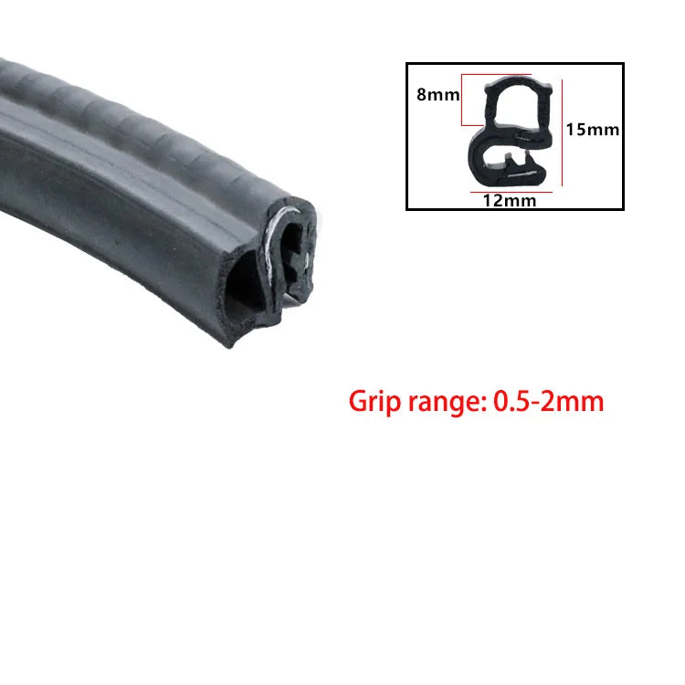 1/3meter Door Edge Guard Rubber Sealing Strip U Type Hardwearing Car Ship Dustproof Trim Soundproofing Waterproof Sealings Parts