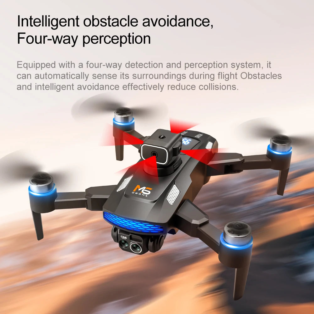 Lenovo M6 Drone 8K Professional 4K Camera Drones 5G WIFI FPV Video large screen remote control RC Dron Quadcopter