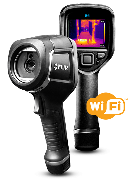 FLIR E6-XT Thermal Imaging Camera With WI-FI (9hz)