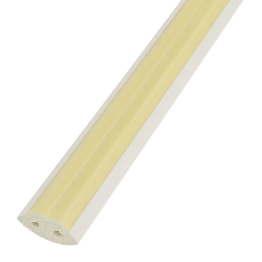 19mm UPVC Quadrant Trim Length - Available in White, Various Lengths