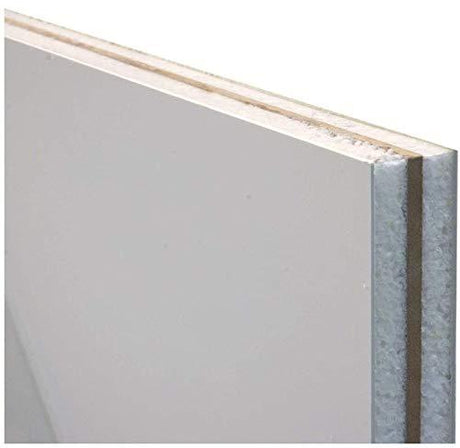 UPVC Door Panel Plain White 4mm Reinforced 28mm for PVCU doors and similar applications.