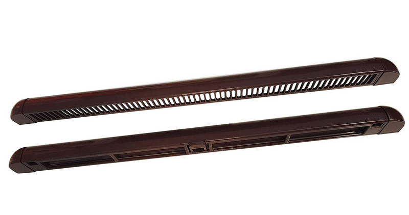 Window Frame Trickle Vent - Rosewood, 300mm