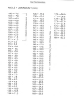 Variable Angle Bay Pole Set (Eurocell)
