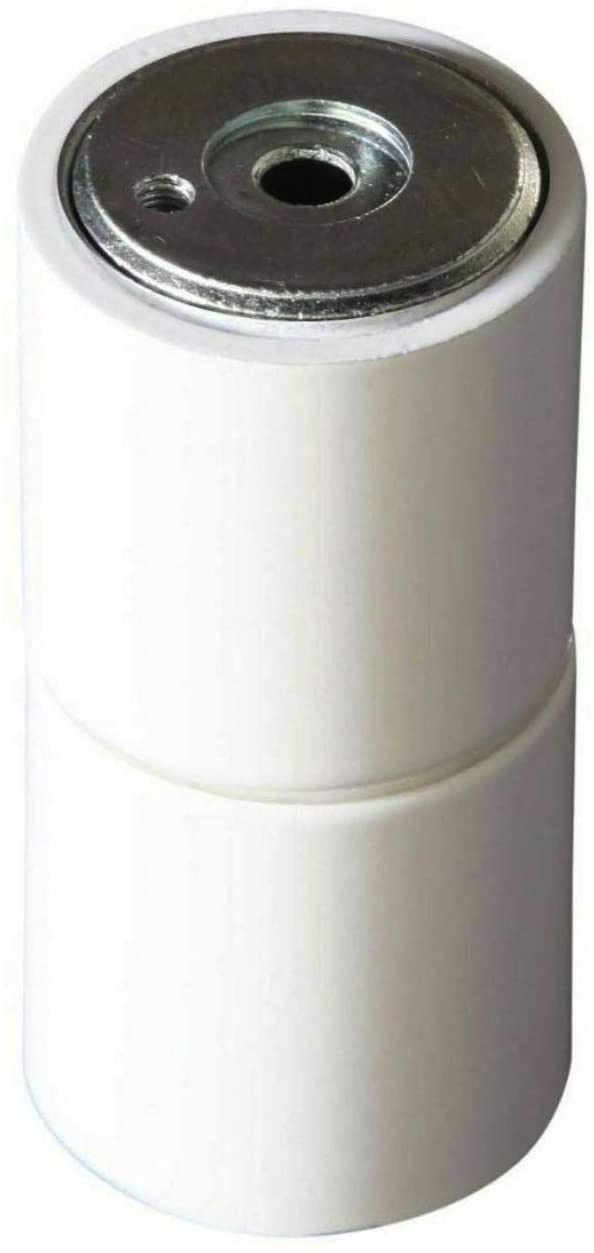 Bifold Door Magnet Holder Catch - Gloss White 65mm